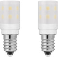 Dryer Light Bulb 120V 10W 15W Replacement, 10 Watt Equivalent WE05X20431 WP22002263 Appliance Bulb E12 Candelabra Base, 2W 200lm Not Dimmable Daylight White 2-Count