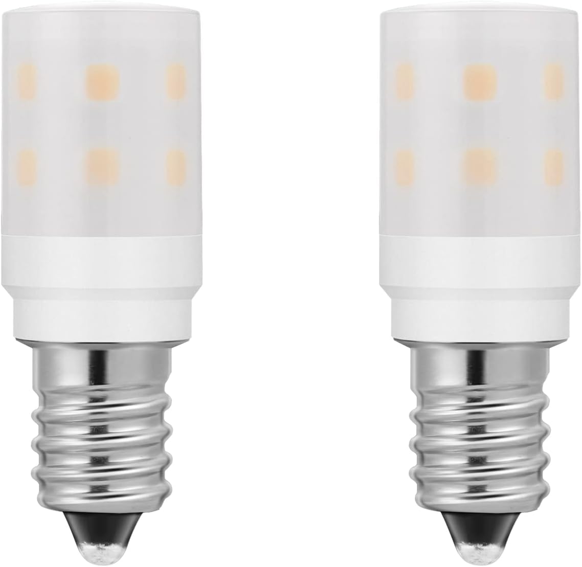 Dryer Light Bulb 120V 10W 15W Replacement, 10 Watt Equivalent WE05X20431 WP22002263 Appliance Bulb E12 Candelabra Base, 2W 200lm Not Dimmable Daylight White 2-Count