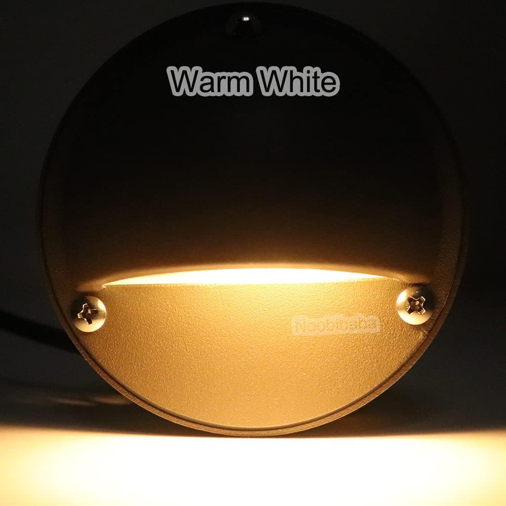 Low Voltage LED Deck Lights Color Changing, 2W 12-24VAC/DC Replaceable RGBW G4 LED Bulb for Christmas Low Voltage Deck Lighting 2-Count with Waterproof Connectors
