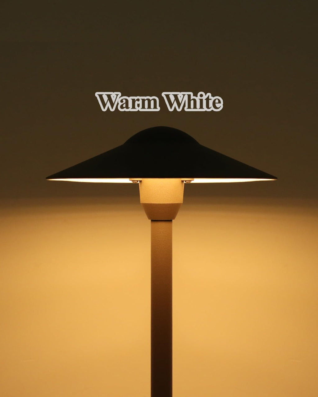 Low Voltage Landscape Path Lights, Aluminum Pathway Area Light, Replaceable 3W Warm White G4 LED Bulb, Extended Pole and Stake Included for Low Voltage Landscape Lighting, 2-Pack