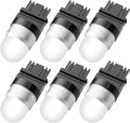 3156 LED Bulb S8 Wedge LED Bulb, 12V 24V 2W 3156 S8 Landscape Light Bulbs for Outdoor Pathway Driveway Lights, 15W Halogen Bulbs Replacement Warm White 2700K 6-Count