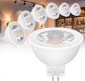 MR16 LED Bulb Dimmable, MR16 LED Bulb 2700K Dimmable 5W Warm White 12V 45W Halogen Lights Equivalent, Low Voltage Spotlight Gu5.3 Bulbs 40° Beam Angle 6-Pack