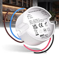 24V LED Power Supply IP67, LED Driver 20W 0.833A, Waterproof Compact 24v Transformer for Kitchen Under Cabinet Light Strips, 1 Pack